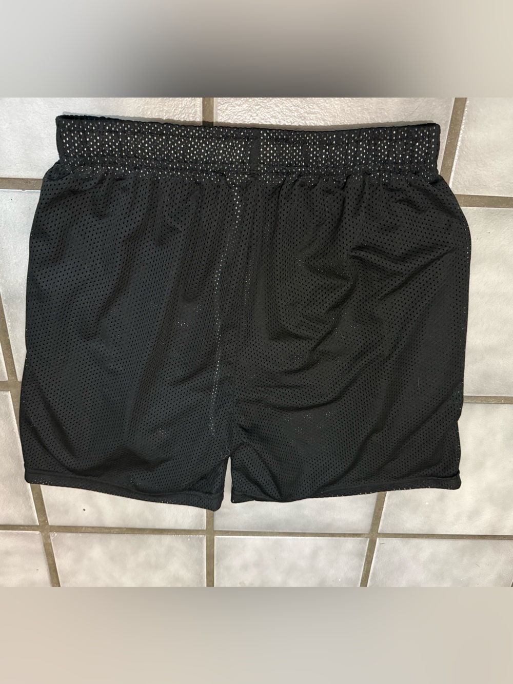 Eric Emanuel EE Basic Short 'Black Bones' Mesh Basketball Shorts (M) like new - Picture 5 of 8